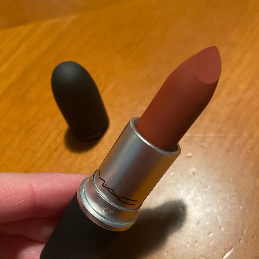 MAC Powder Kiss Lipstick Dubonnet Buzz